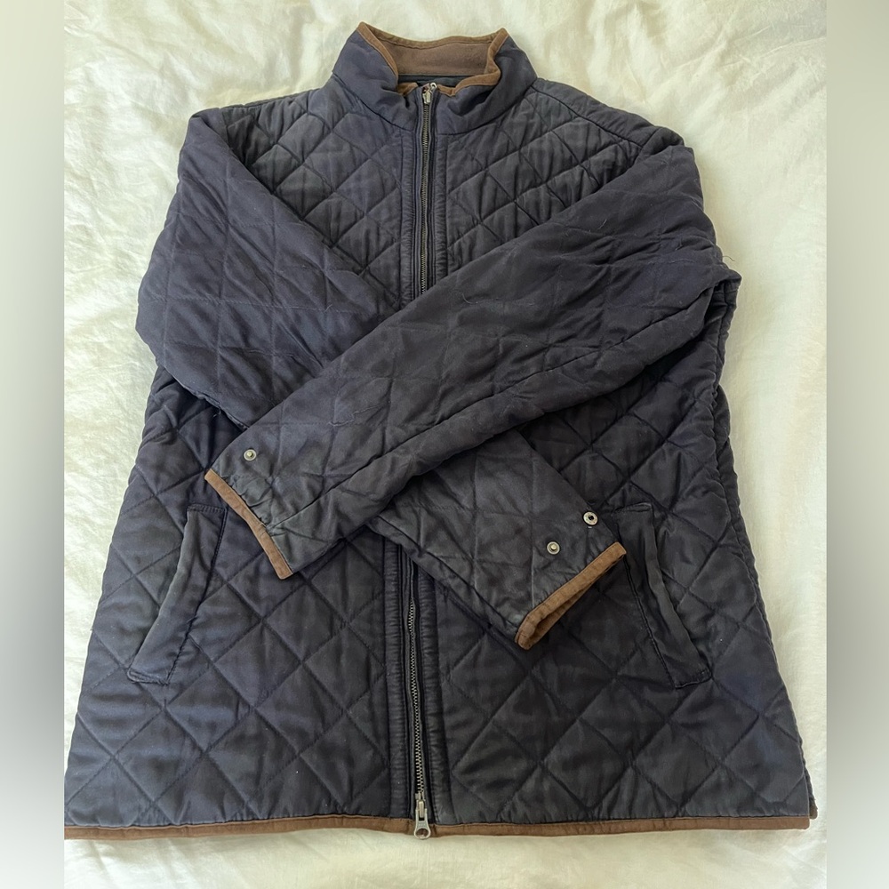 Peter Millar Suffolk Coat Navy